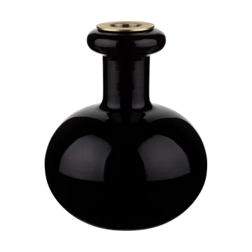 Bougeoir Butticula Ø12,5 cm - Black - Marimekko