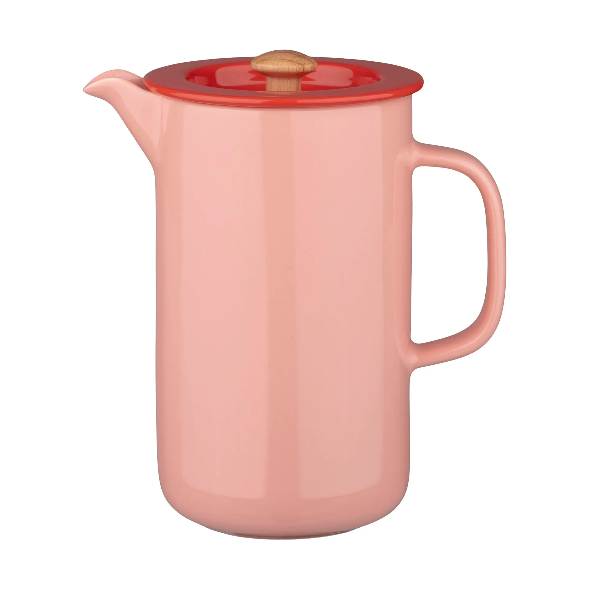 Cafetière Oiva, Salmon red-tomato red Marimekko