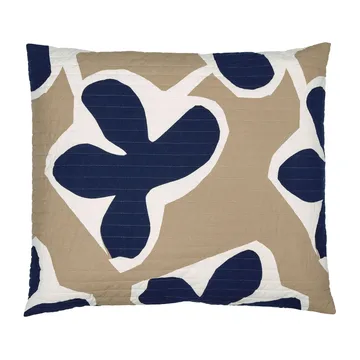 Coussin Kevätkiuru 60x60 cm - Beige-bleu foncé - Marimekko