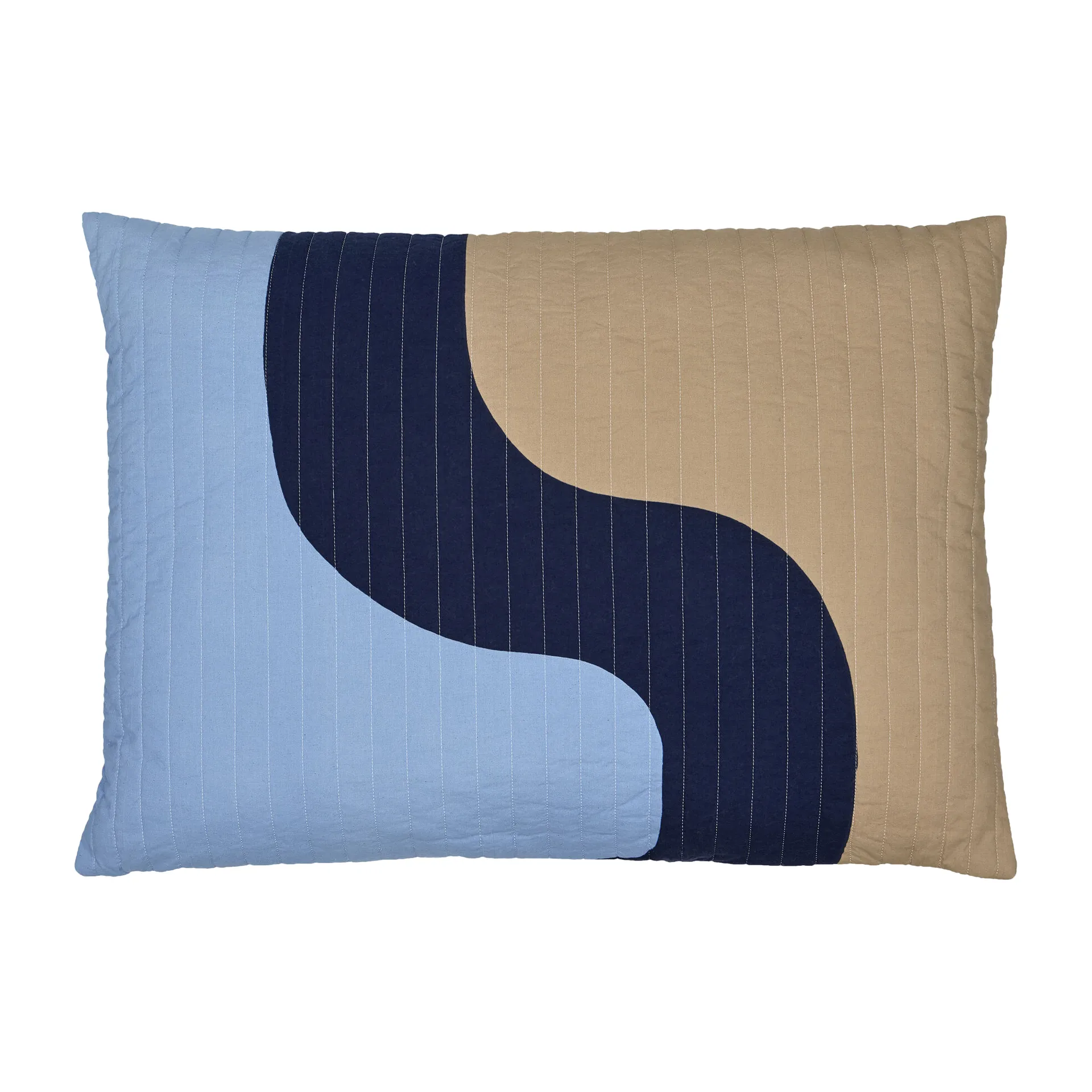 Coussin Seireeni 50x70 cm, Bleu-beige Marimekko