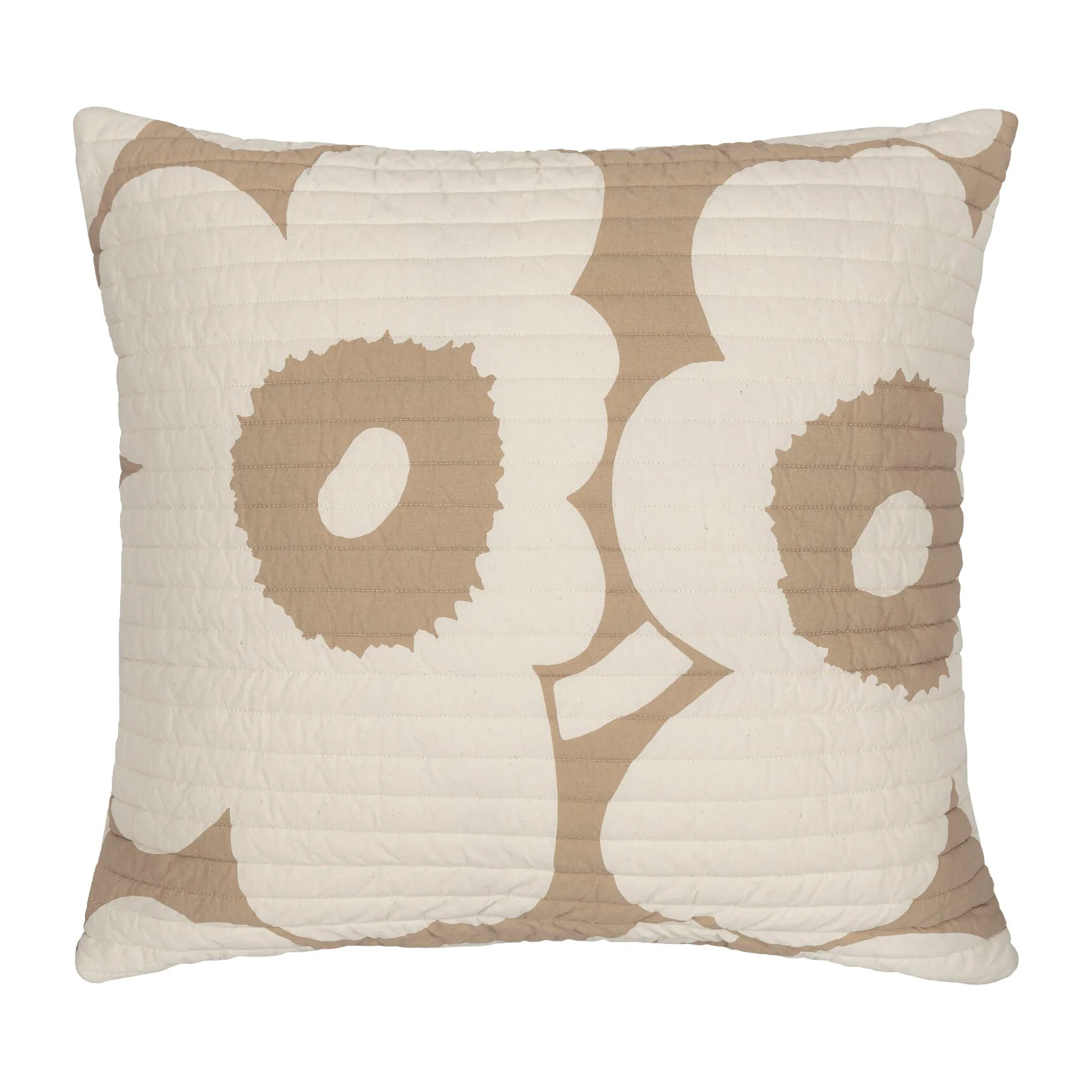 Coussin Unikko 60x60 cm, linen-off white Marimekko