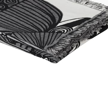 Couverture Siirtolapuutarha 130 x 180 cm - Blanc cassé-noir - Marimekko