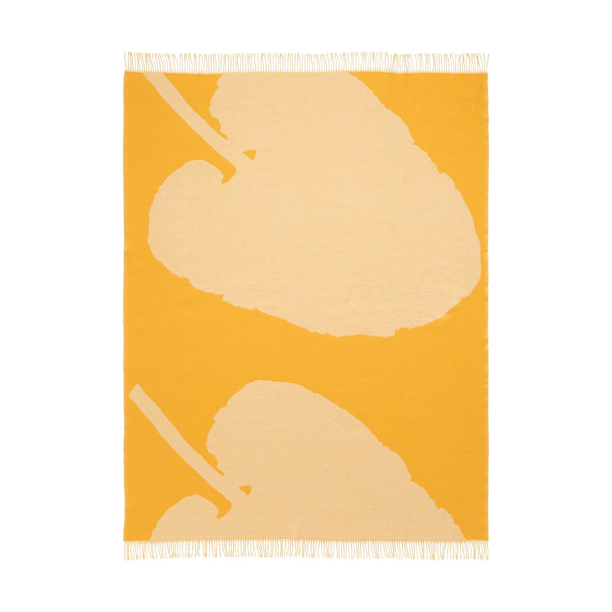 Marimekko Couverture Valkea 140x170 cm Beige | Design Scandinave | Plaids & couvertures en laine | Beige