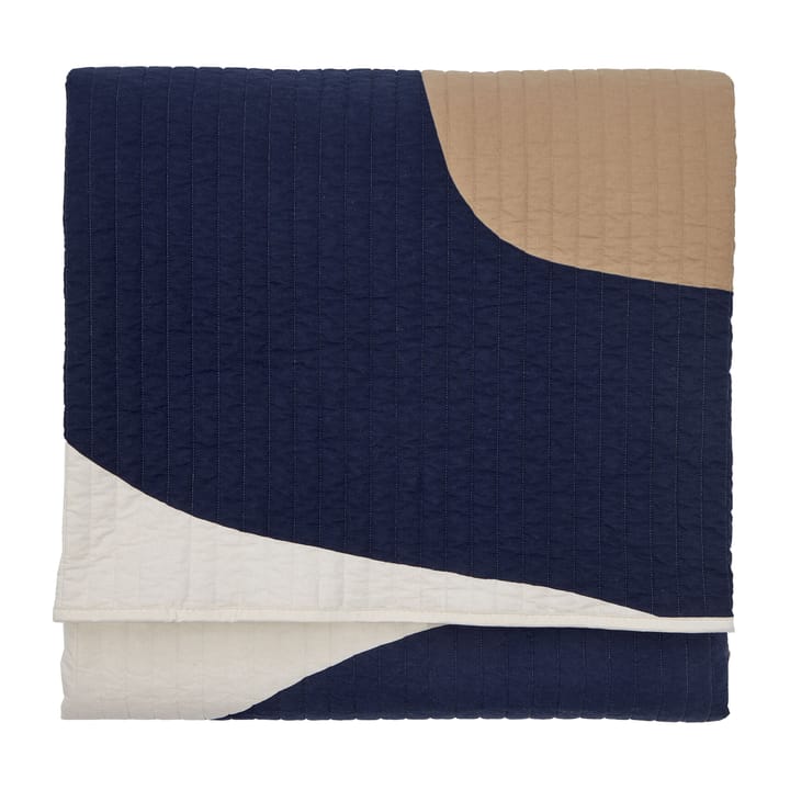 Couvre-lit Seireeni 160x234 cm - Beige-bleu - Marimekko