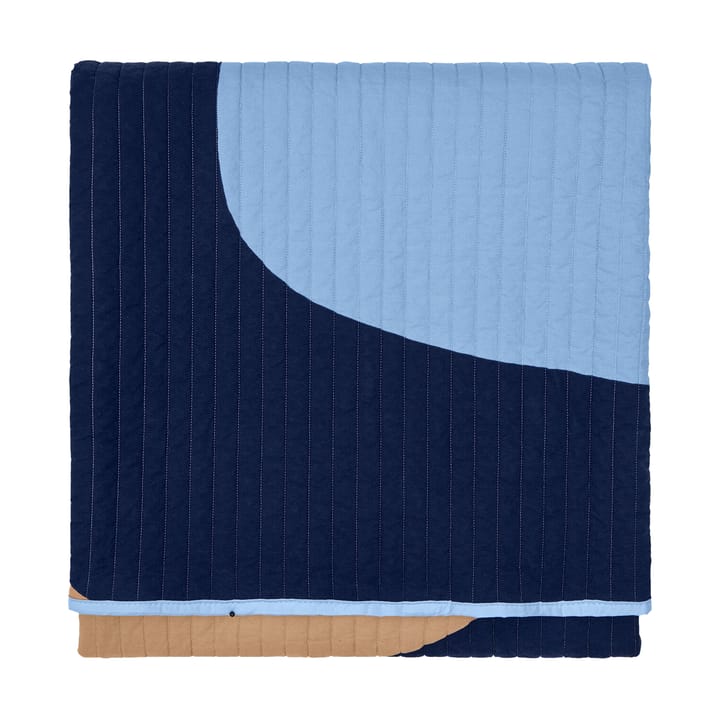 Couvre-lit Seireeni 160x234 cm, Beige-bleu Marimekko