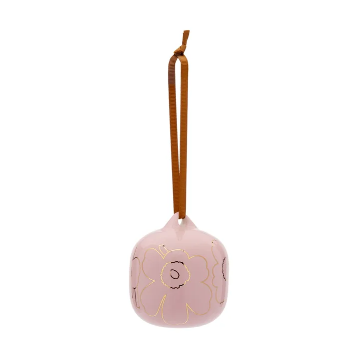 Décoration suspendue Piirto Unikko - Pink-gold - Marimekko