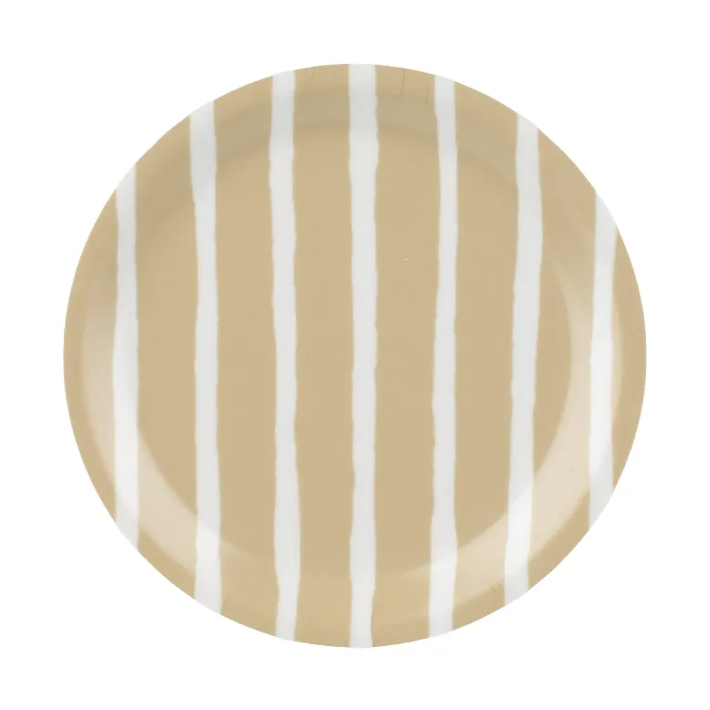 Dessous de verre Unikko, White, sand Ø11 cm Marimekko