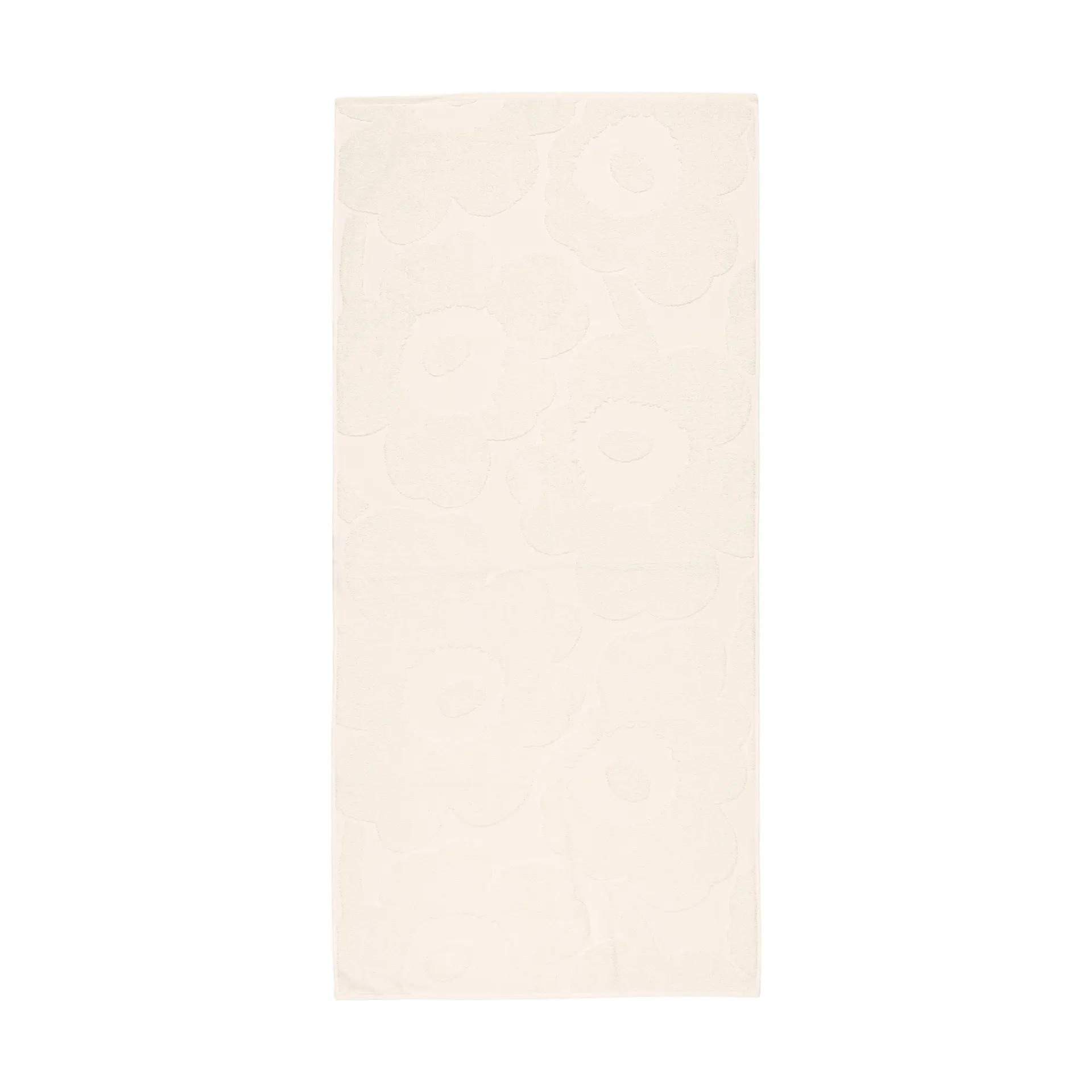 Ensemble de serviettes unies Unikko 4 pièces, Écru Marimekko