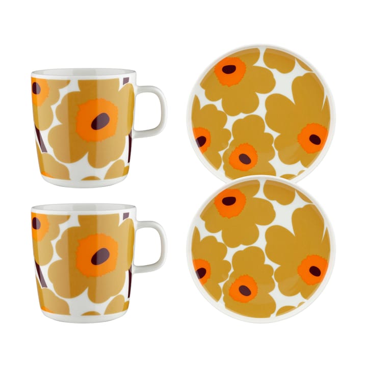 Ensemble petit-déjeuner Unikko - Beige - Marimekko