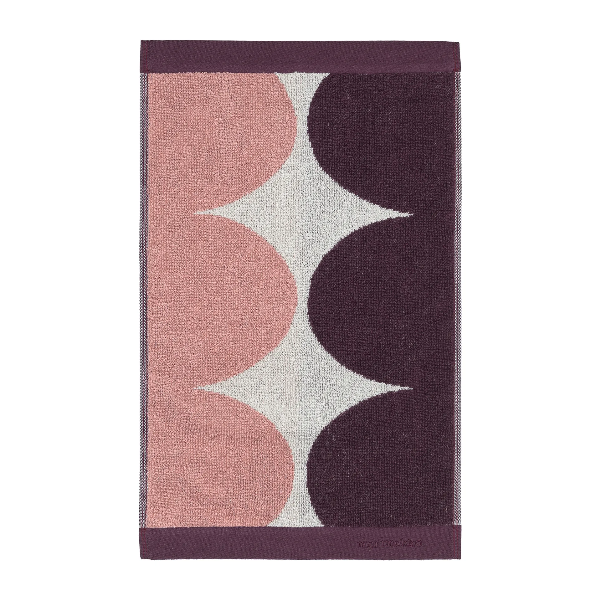 Essui-main Härkä 50x30 cm, blanc-rose-rouge Marimekko
