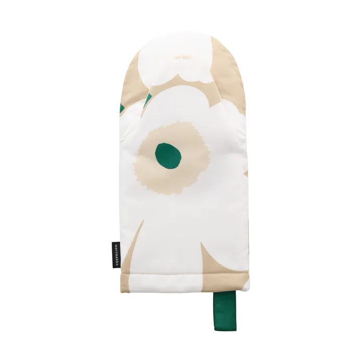 Gant de cuisine Pieni Unikko - Sand-white-hay-emerald - Marimekko