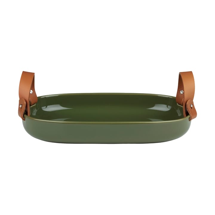 Grand plat de service Oiva 23x32 cm, Harvest green Marimekko