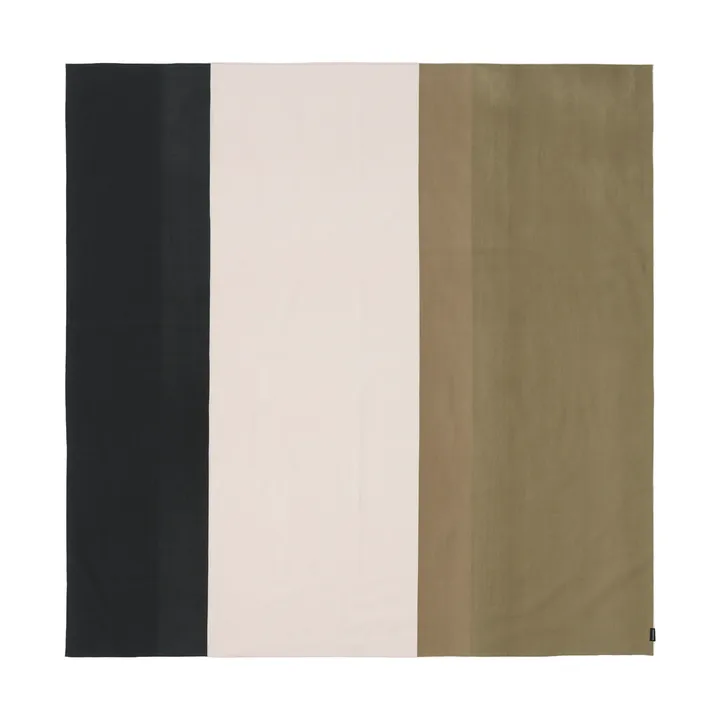 Hennika nappe 140x140 cm - Pink-charcoal-sand - Marimekko