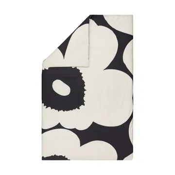 Housse de couette Iso Unikko 150x210 cm - Charcoal-off white - Marimekko