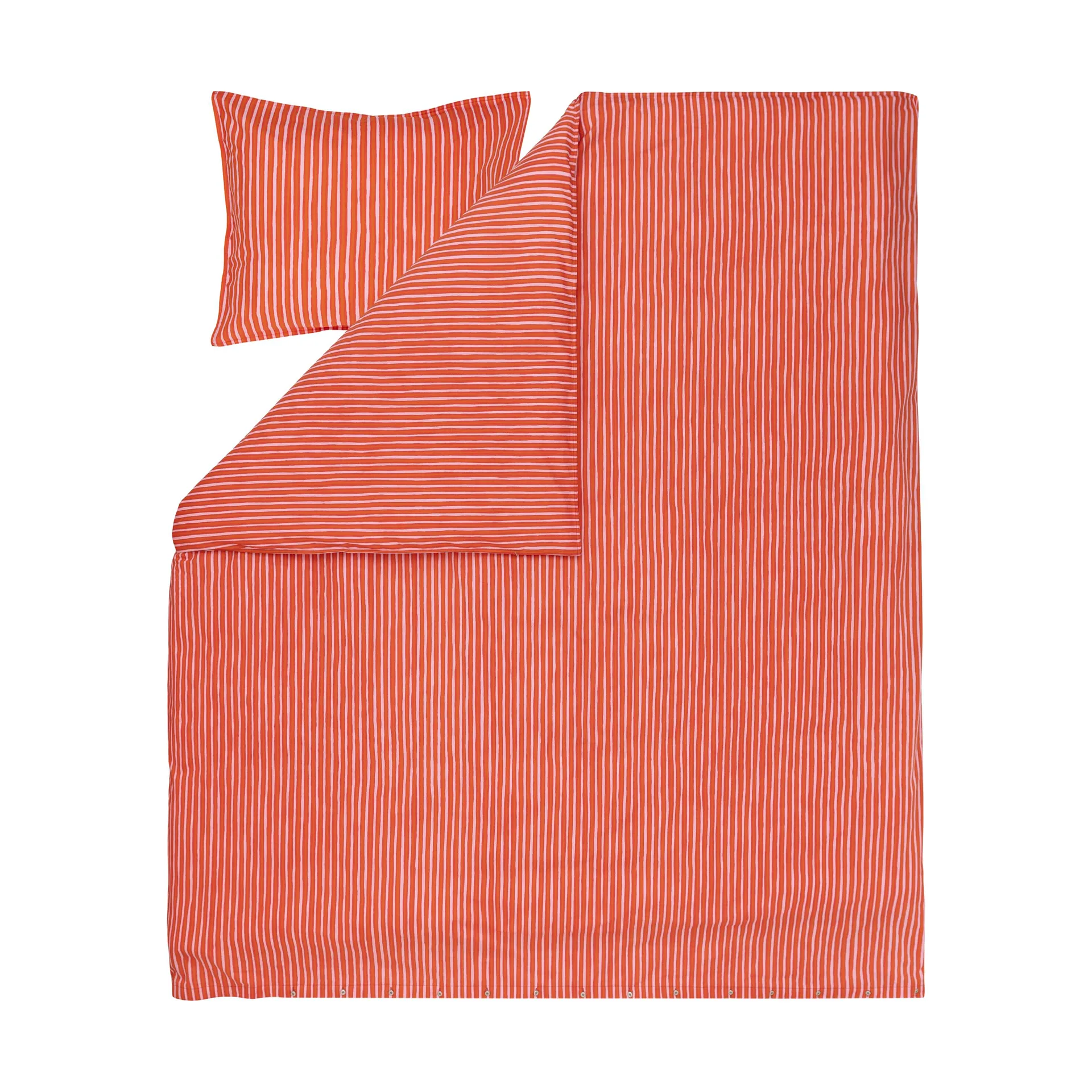 Housse de couette Piccolo 240x220 cm, Warm orange-pink Marimekko