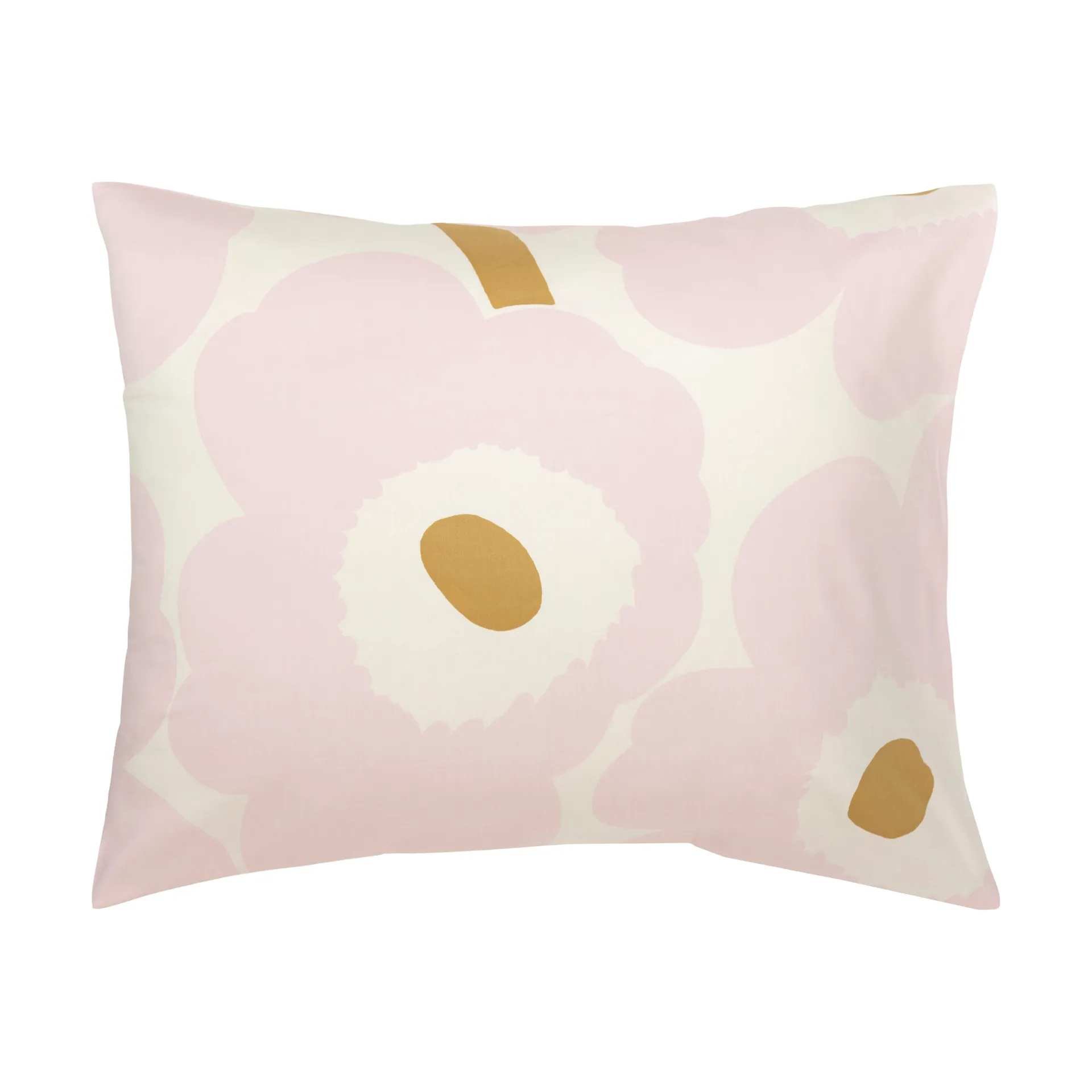 Housse de couette Unikko 150x210 cm + 50x60 cm, White-light pink-beige Marimekko