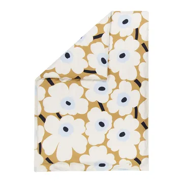 Housse de couette Unikko 150x210 cm - beige-blanc cassé-bleu - Marimekko