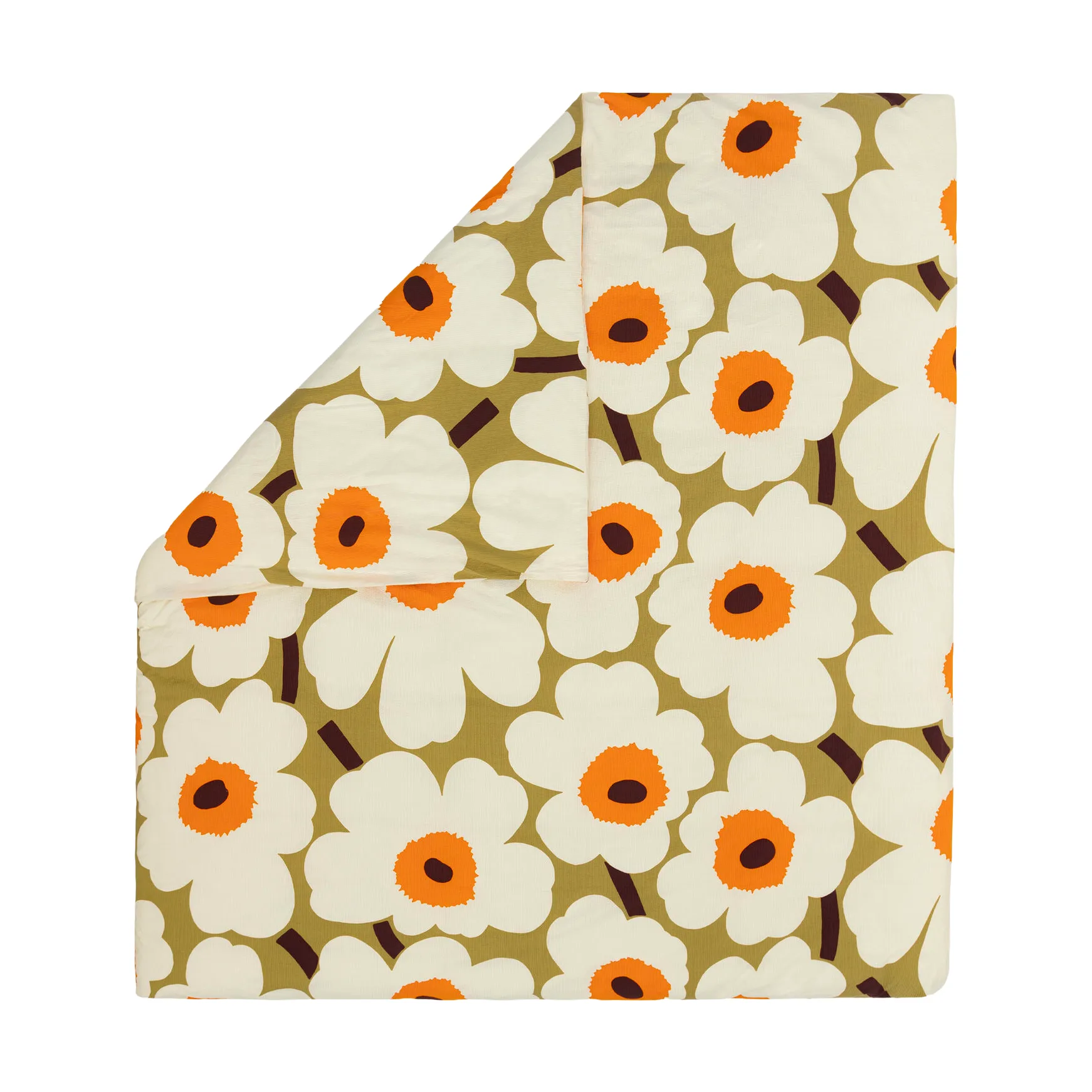 Housse de couette Unikko 220x240 cm, Beige Marimekko