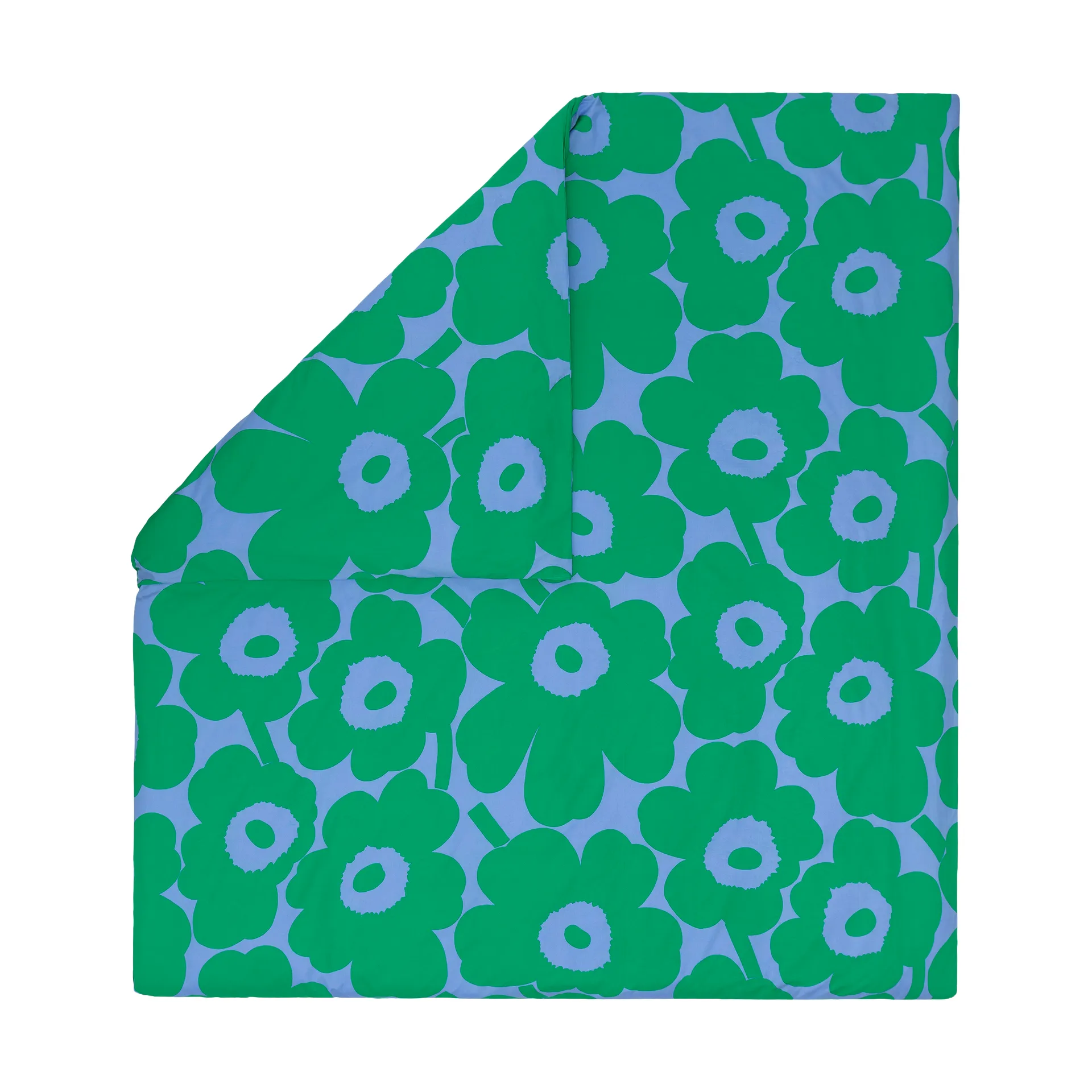 Housse de couette Unikko 220x240 cm, Light blue-green Marimekko