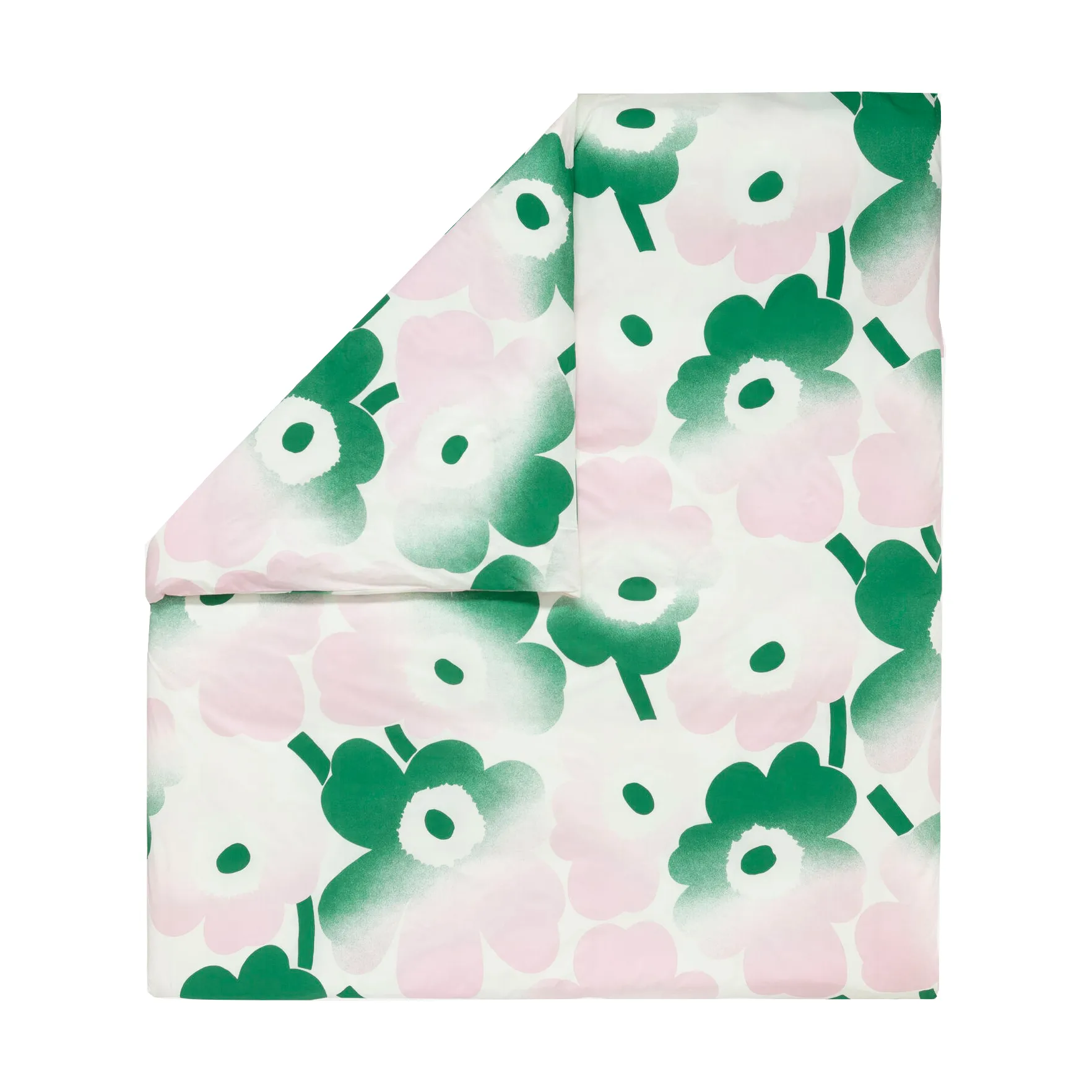 Housse de couette Unikko Häivähdys 240x220 cm, Vert Marimekko