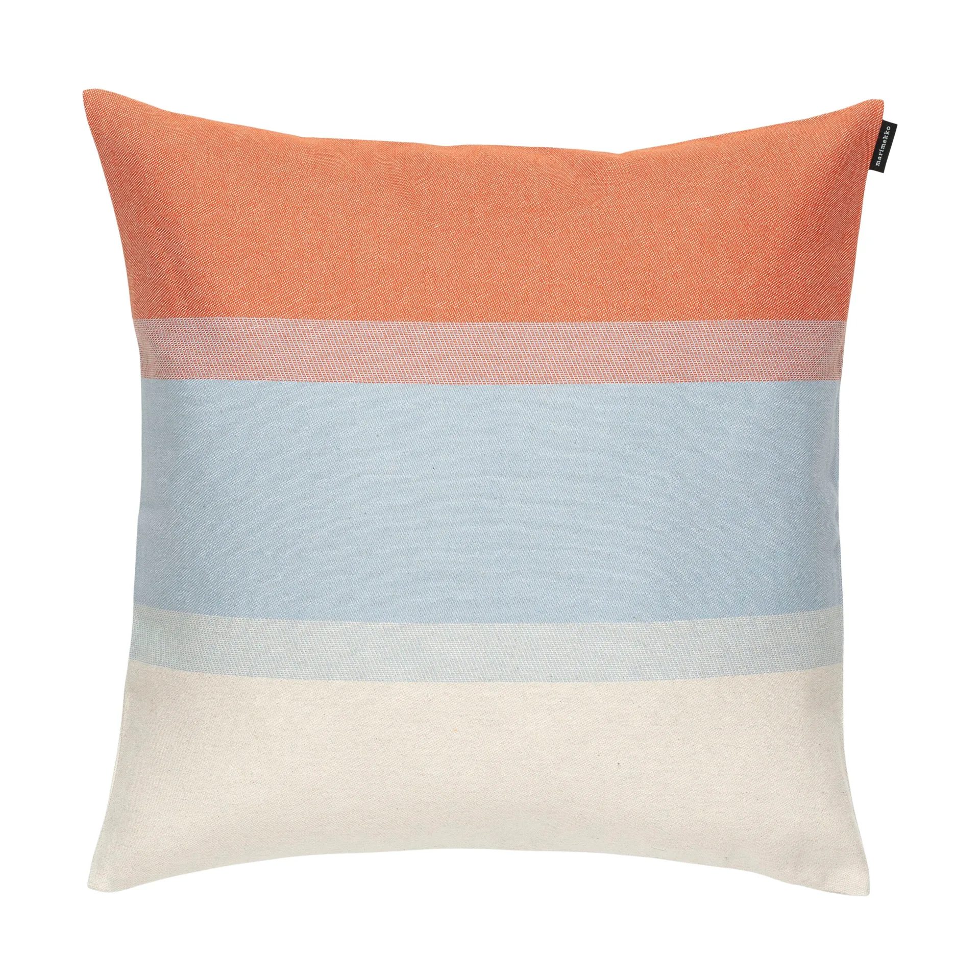 Housse de coussin Hennika 50x50 cm, Orange-white-Light blue Marimekko