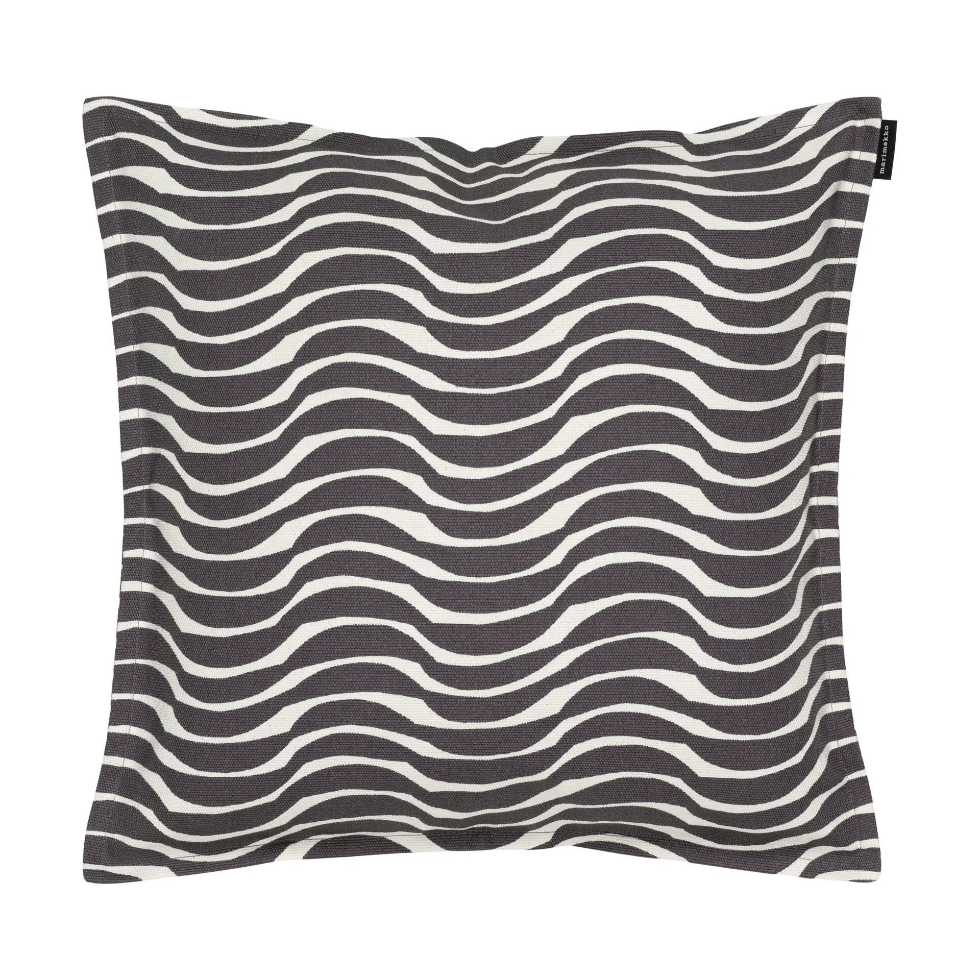 Housse de coussin Palko 40x40 cm, Linen-charcoal Marimekko