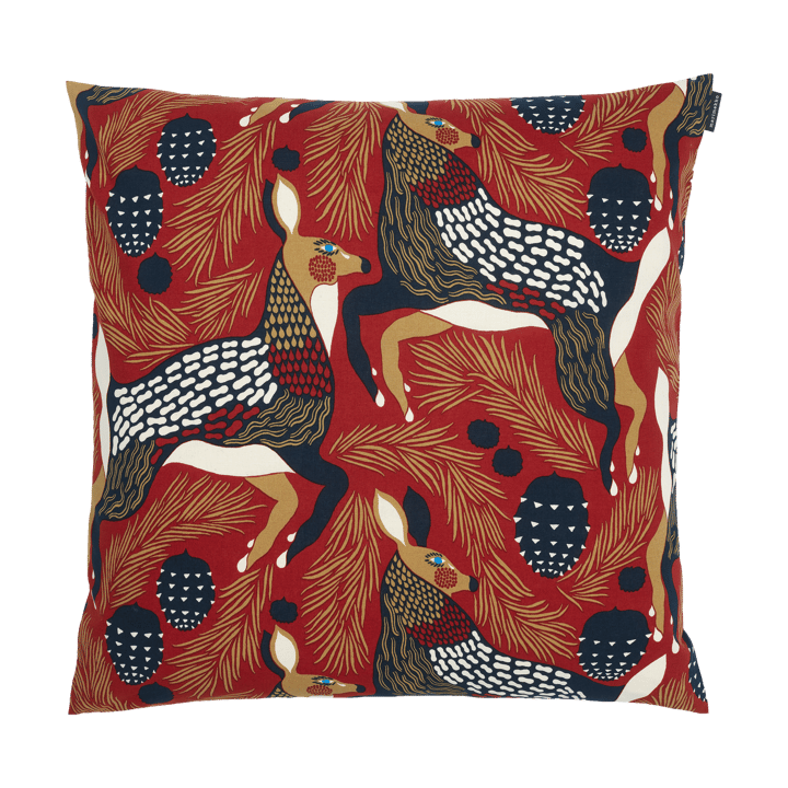 Housse de coussin Peura 50x50 cm - White-beige-dark blue - Marimekko