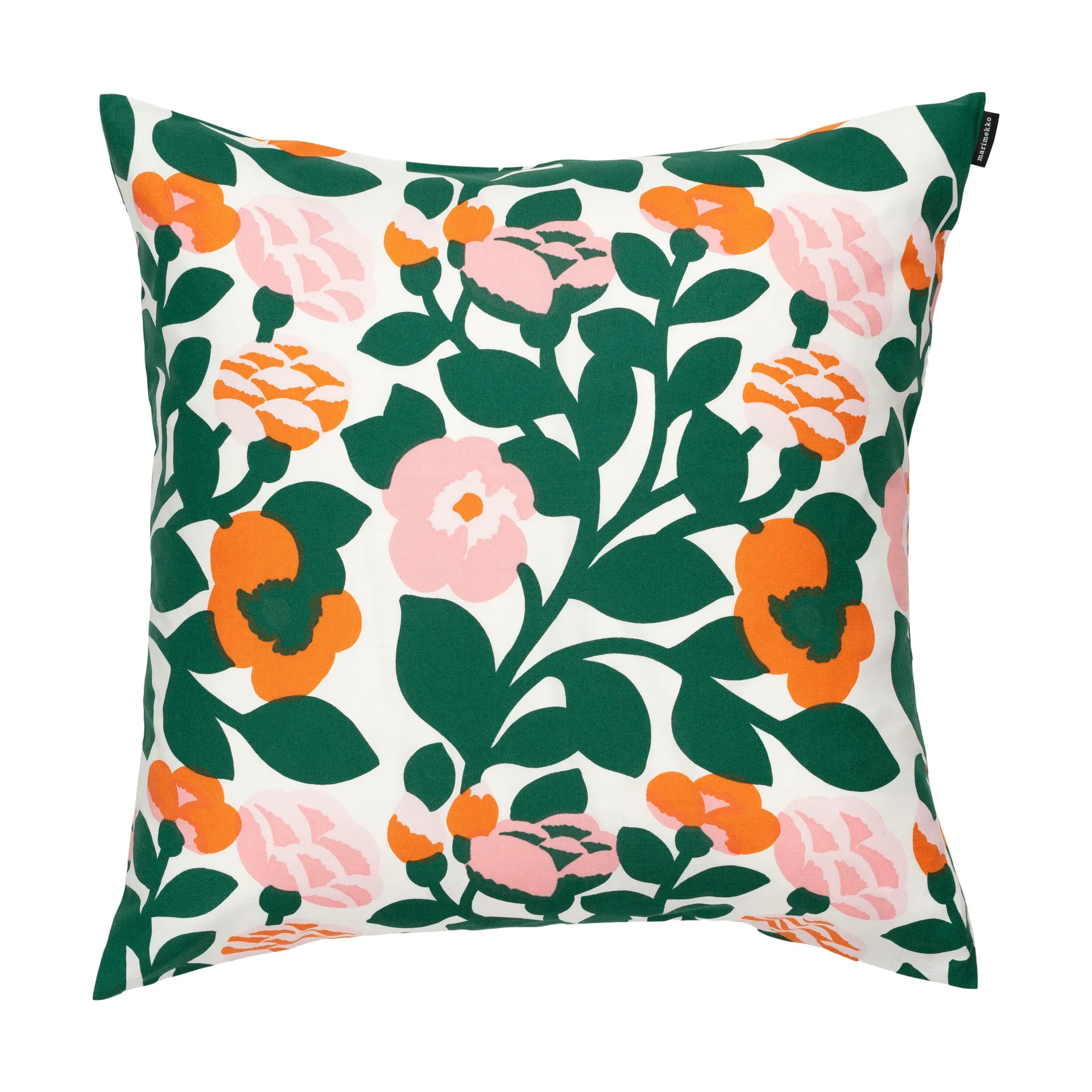 Housse de coussin Pieni green green 50x50 cm, Vert-orange Marimekko