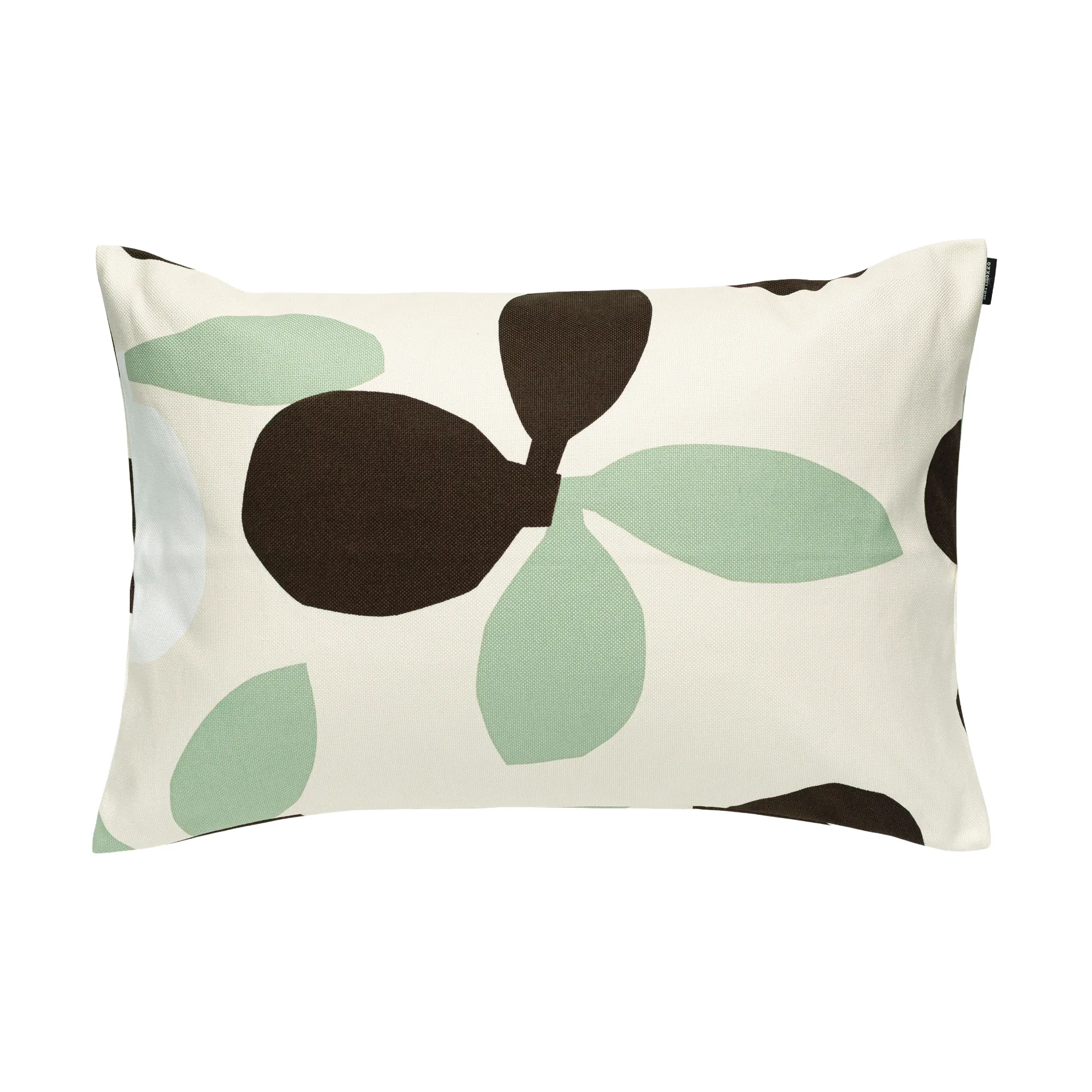 Housse de coussin Pieni Omppo, White, green, 40x60 cm Marimekko