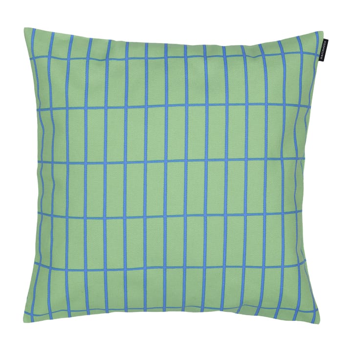 Housse de coussin Pieni Tiiliskivi 40x40 cm - Vert-bleu - Marimekko
