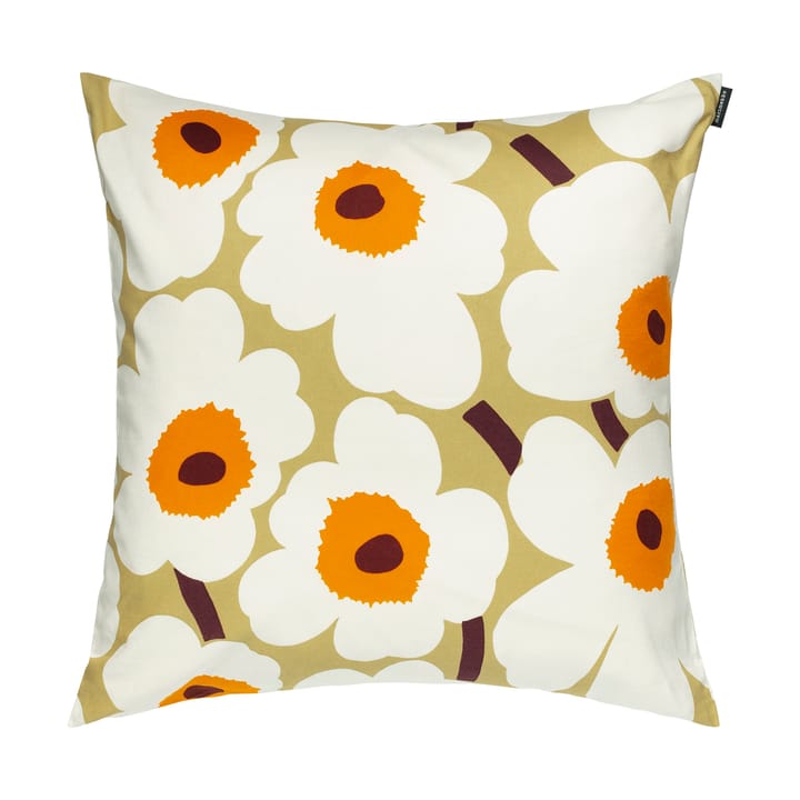 Housse de coussin Pieni Unikko 50x50 cm - Beige - Marimekko