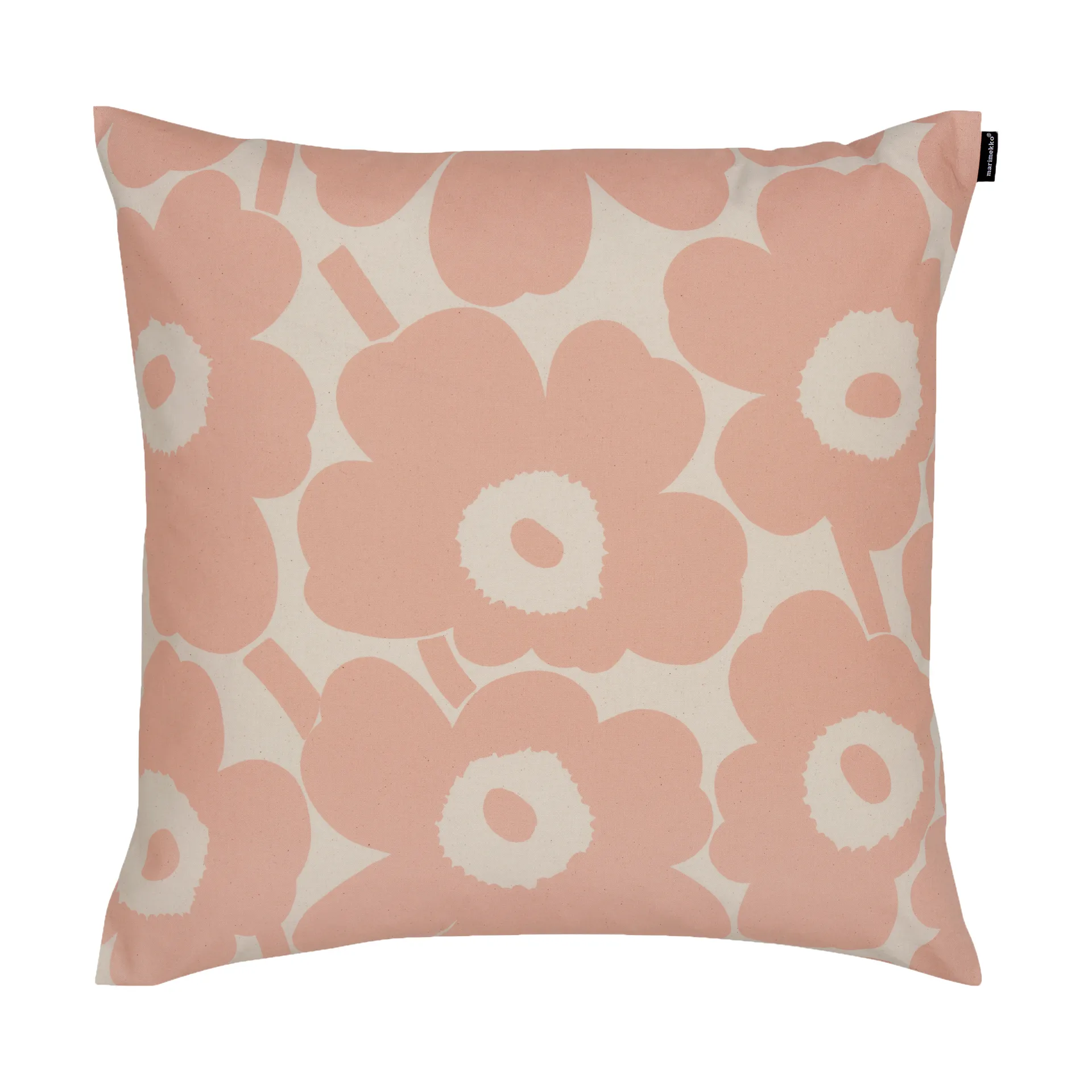 Housse de coussin Pieni Unikko 50x50 cm, Cotton-peach Marimekko