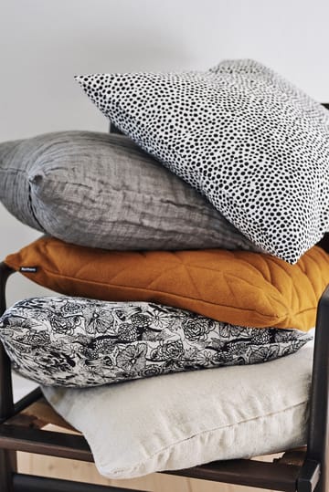Housse de coussin Pirput Parput - noir-blanc - Marimekko