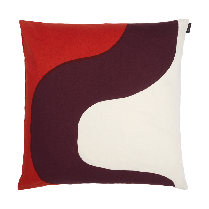 Housse de coussin Seireeni 50x50 cm - Cotton-burgundy-red - Marimekko