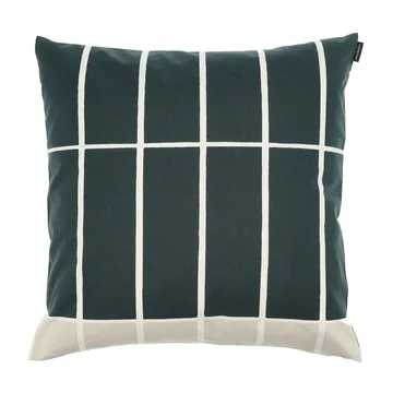 Housse de coussin Tiiliskivi 50x50 cm - Jaune-vert foncé - Marimekko