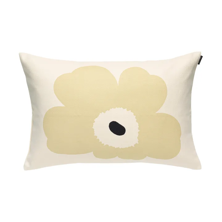 Housse de coussin Unikko 40x60 cm - White, light brown - Marimekko