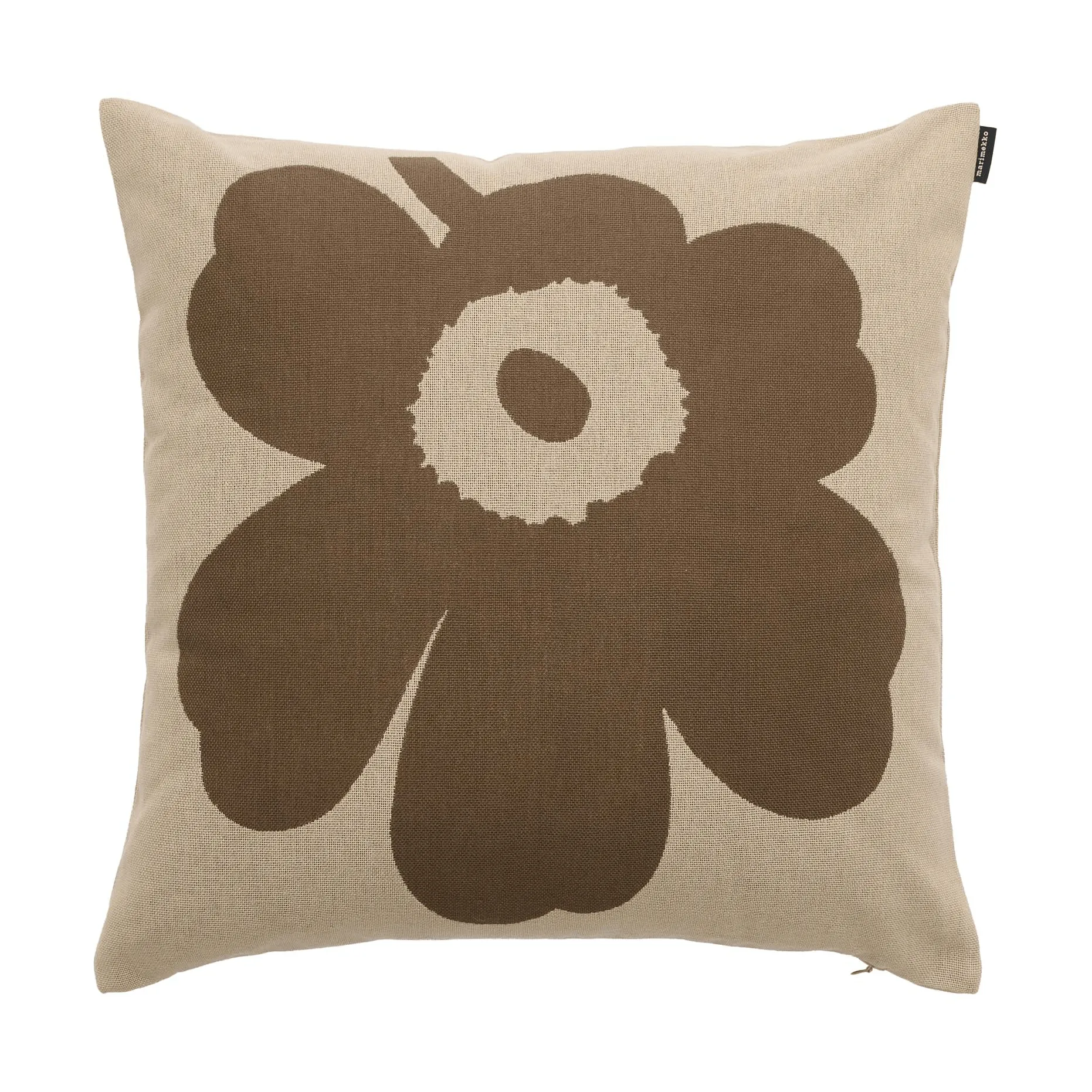Housse de coussin Unikko 50x50 cm, Off white-taupe Marimekko