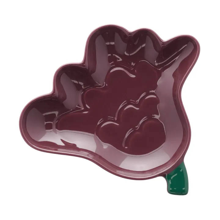 Kukasta Kukkaan assiette - Prune-vert, 15 cm - Marimekko