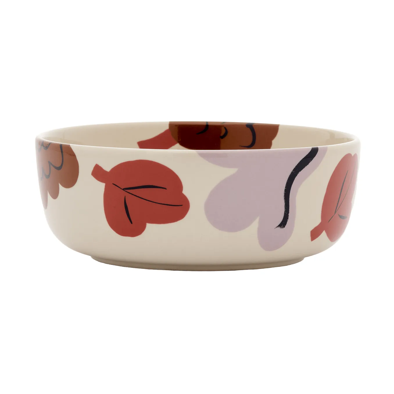 Kukasta Kukkaan bol

, Grès-prune-bronze-terracotta, 40 cl Marimekko
