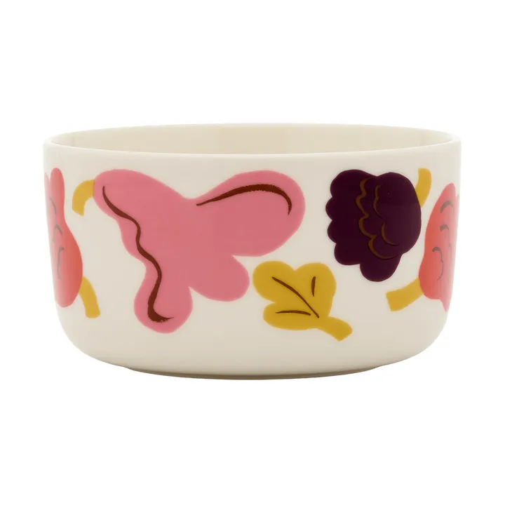 Kukasta Kukkaan bol

 - White-pink-terrac-plum, 50 cl - Marimekko