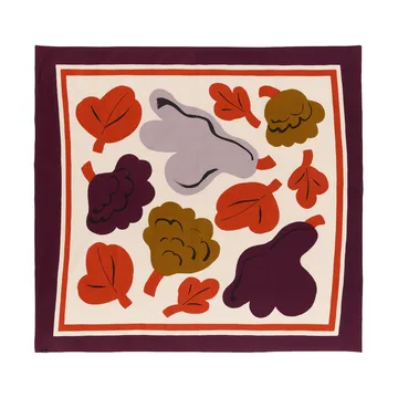 Kukasta Kukkaan bougie - Hay-prune-bronze-terracotta, 140x140 cm - Marimekko