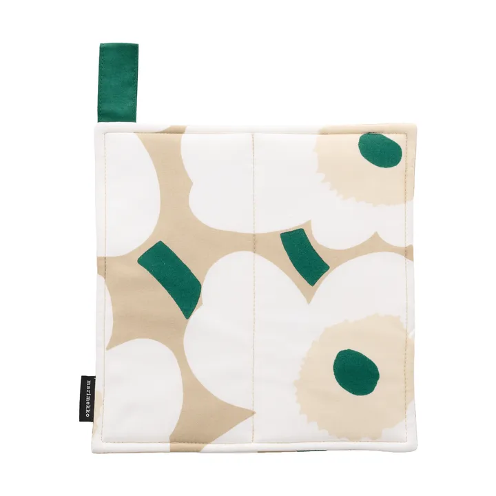 Manique Pieni Unikko 21,5x21,5 cm - Sand-white-hay-emerald - Marimekko