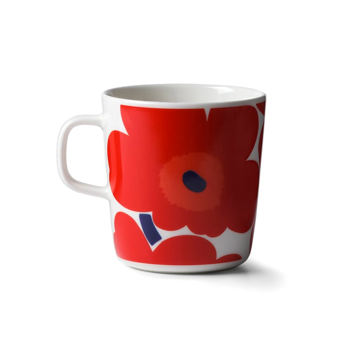 Mug à thé Unikko 4 dl - Rouge-Blanc - Marimekko