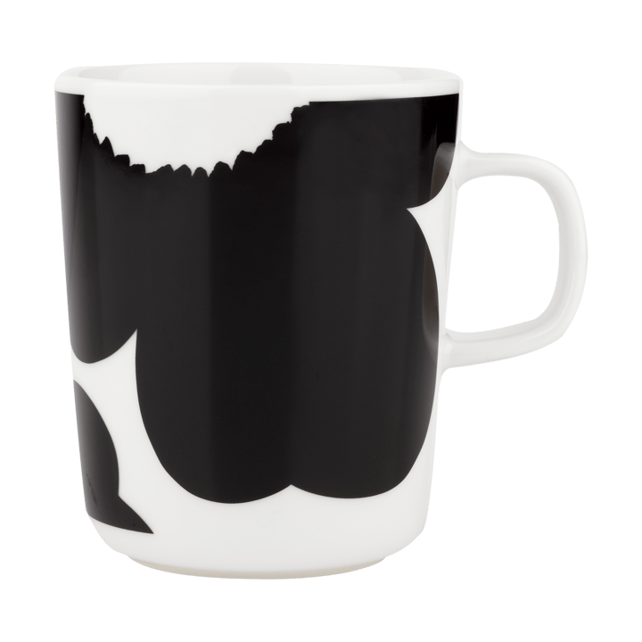 Mug Iso Unikko 25 cl - White-black - Marimekko