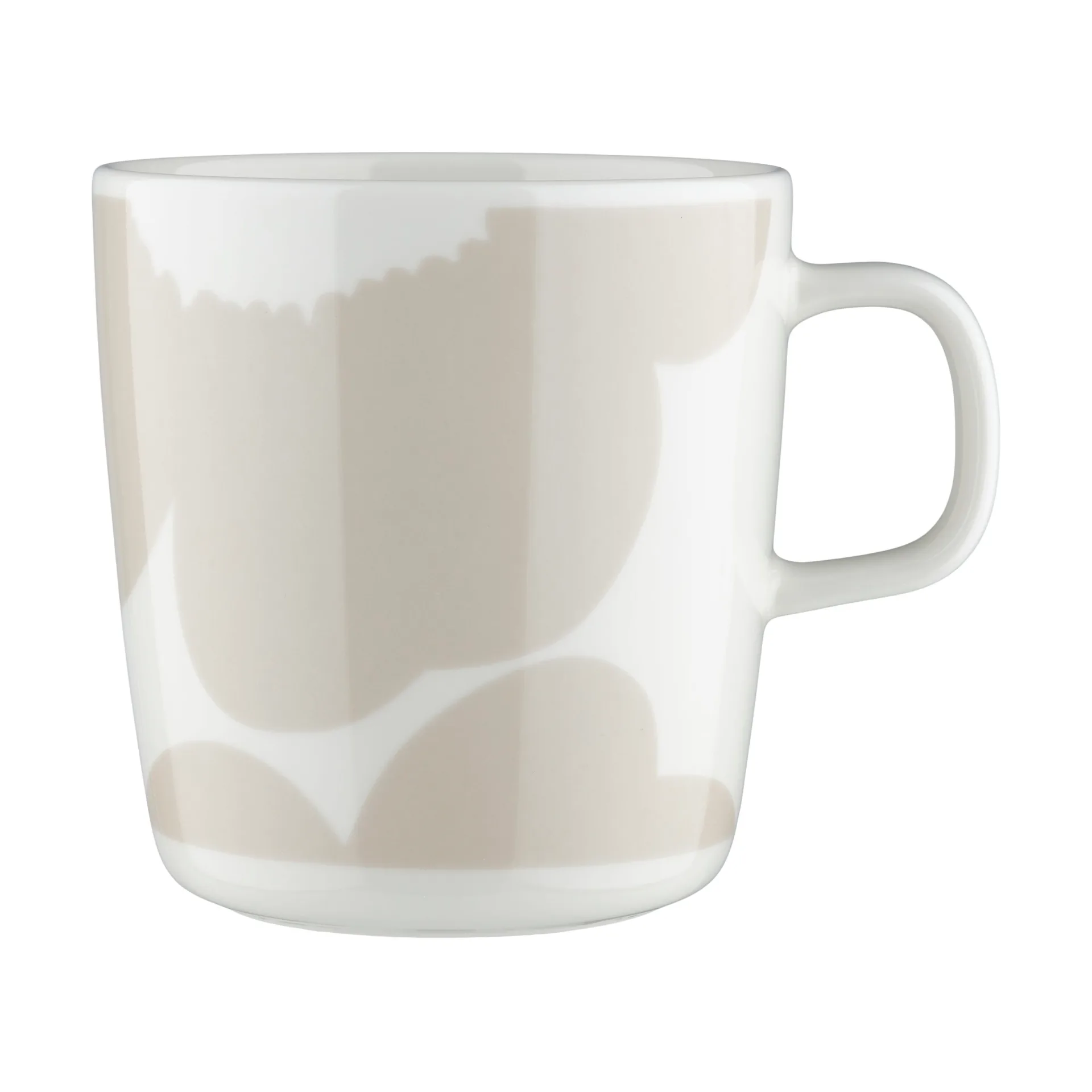 Mug Iso Unikko 40 cl, White-straw Marimekko