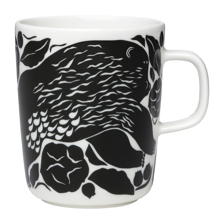 Mug Karhuemo 25 cl, Blanc-vert foncé Marimekko