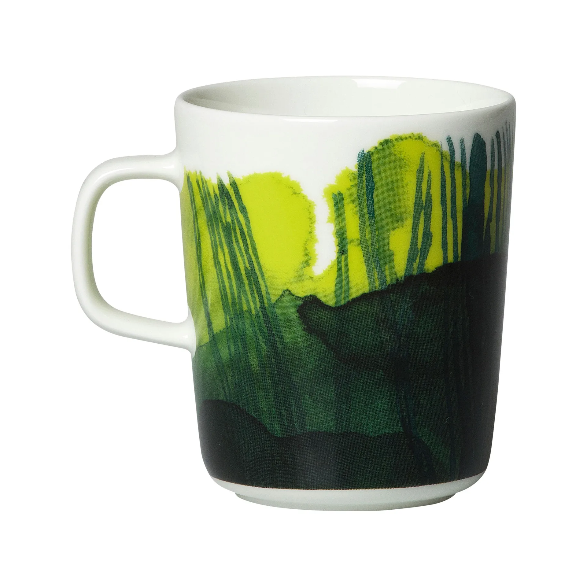 Mug Oiva Sääpäiväkirja 25 cl, Blanc-vert Marimekko
