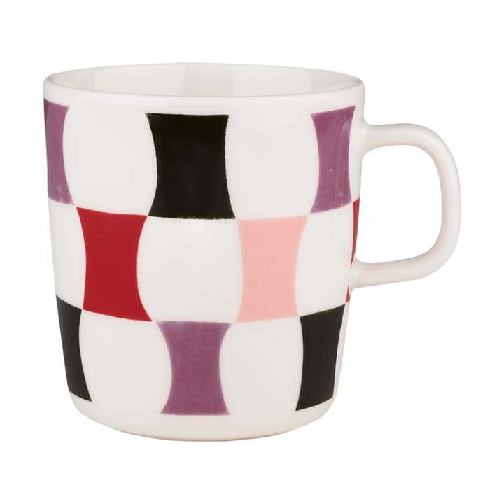 Mug Sambara 4 dl - White-coal-red-powder - Marimekko