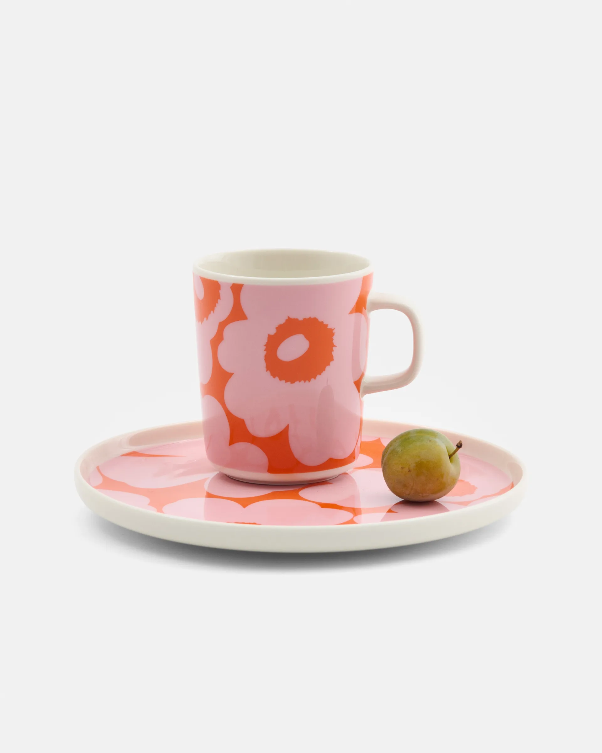 Mug Unikko 25 cl, White-pink-orange Marimekko