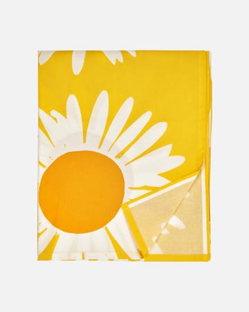 Nappe Auringonkukka 135x280 cm - Jaune-blanc - Marimekko